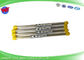 Tubos de bronze duráveis do elétrodo EDM embalagem de 0,2 x 200 mmL com os 50 PCes pelo tubo
